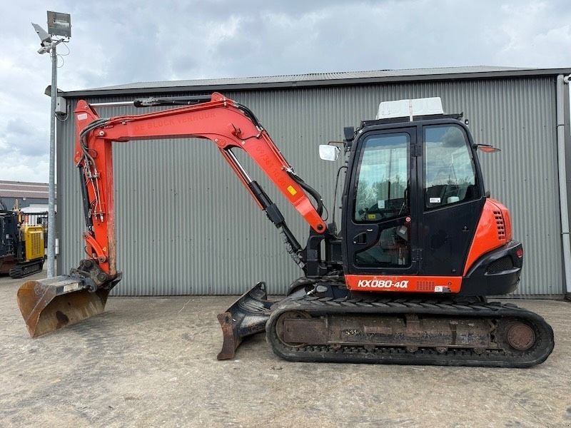 Minibagger del tipo Kubota KX 080-4, Gebrauchtmaschine en Beveren-Waas Melsele (Imagen 1)