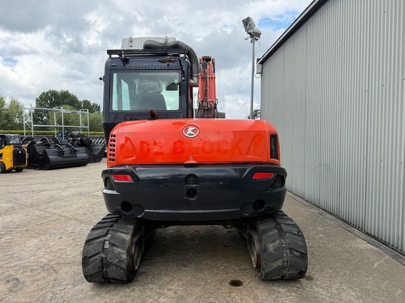 Minibagger del tipo Kubota KX 080-4, Gebrauchtmaschine en Beveren-Waas Melsele (Imagen 3)