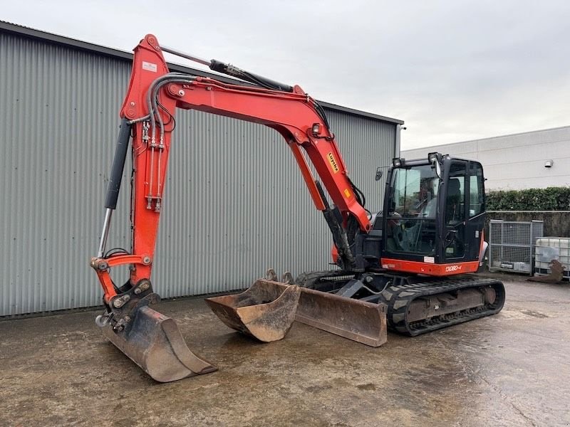 Minibagger del tipo Kubota KX 080-4, Gebrauchtmaschine en Beveren-Waas Melsele (Imagen 5)