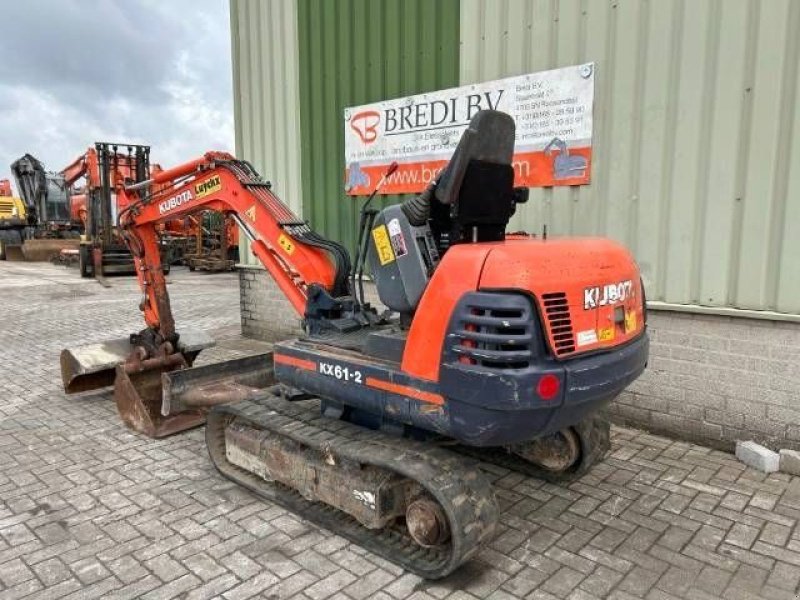 Minibagger типа Kubota KX 61-2, Gebrauchtmaschine в Roosendaal (Фотография 4)