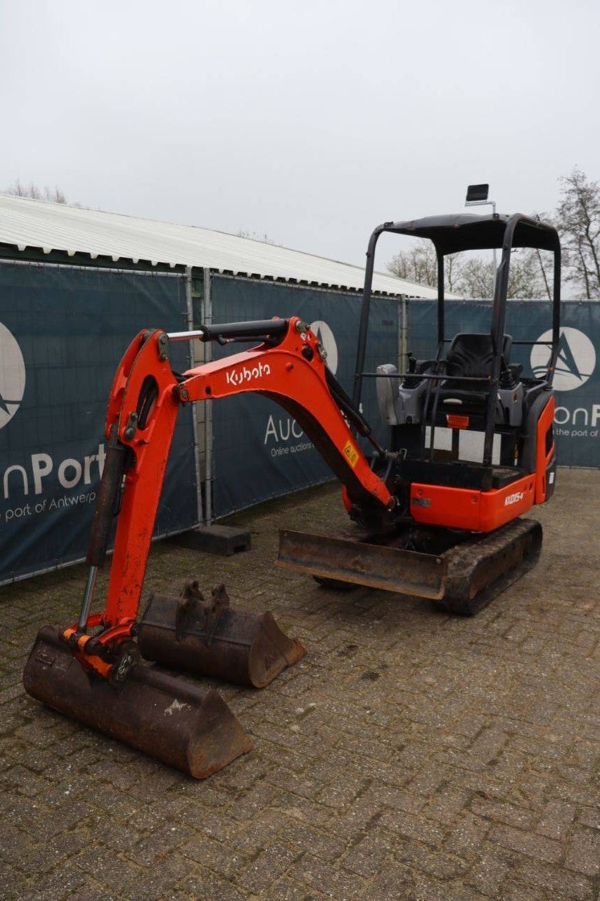 Minibagger des Typs Kubota KX015-4, Gebrauchtmaschine in Antwerpen (Bild 10)