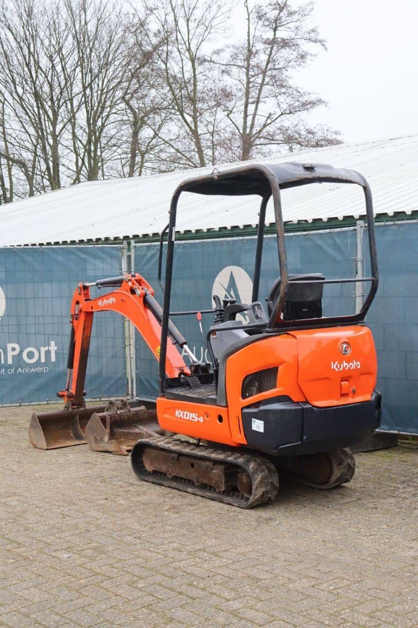 Minibagger typu Kubota KX015-4, Gebrauchtmaschine v Antwerpen (Obrázek 4)