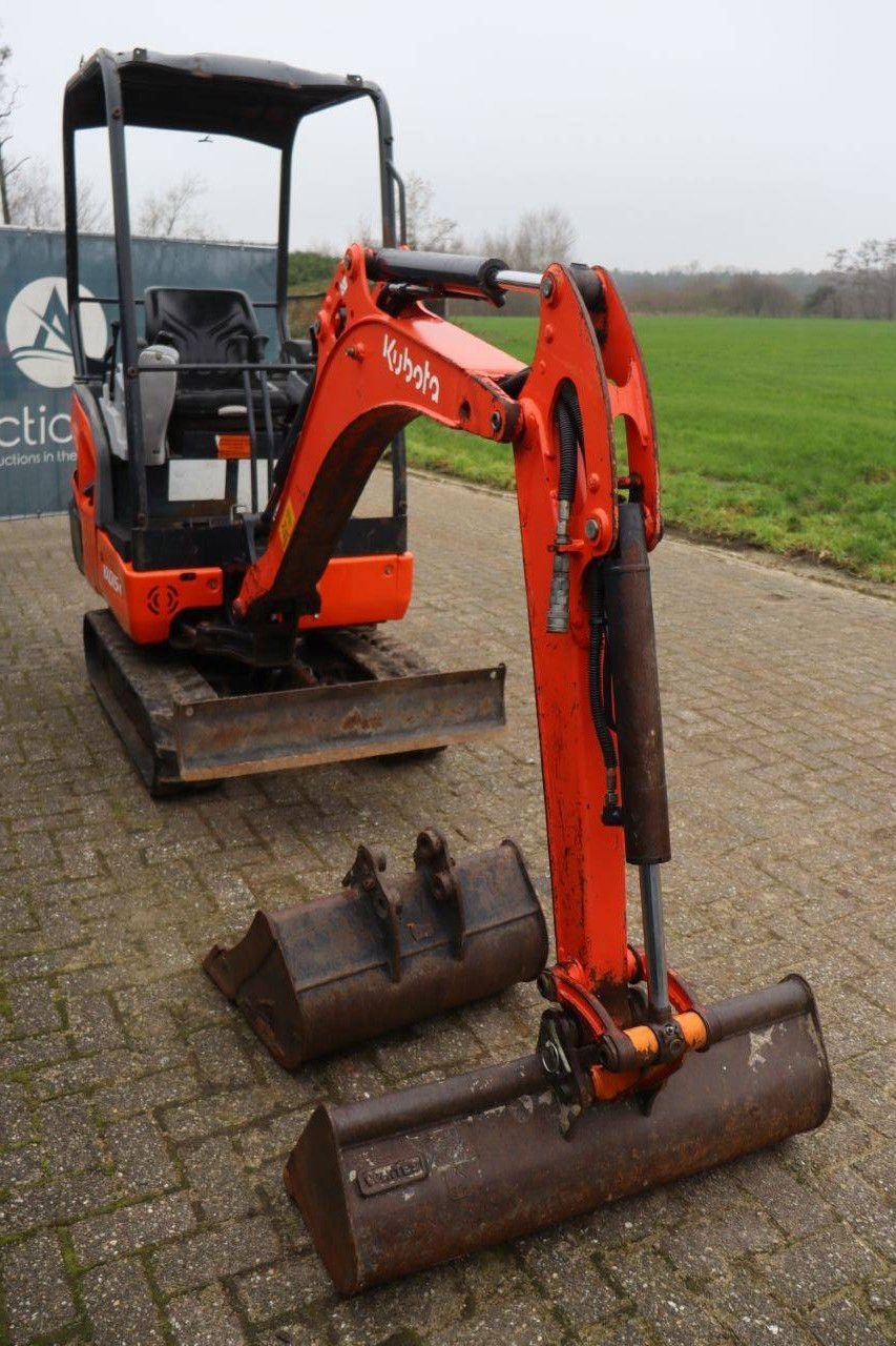 Minibagger des Typs Kubota KX015-4, Gebrauchtmaschine in Antwerpen (Bild 8)
