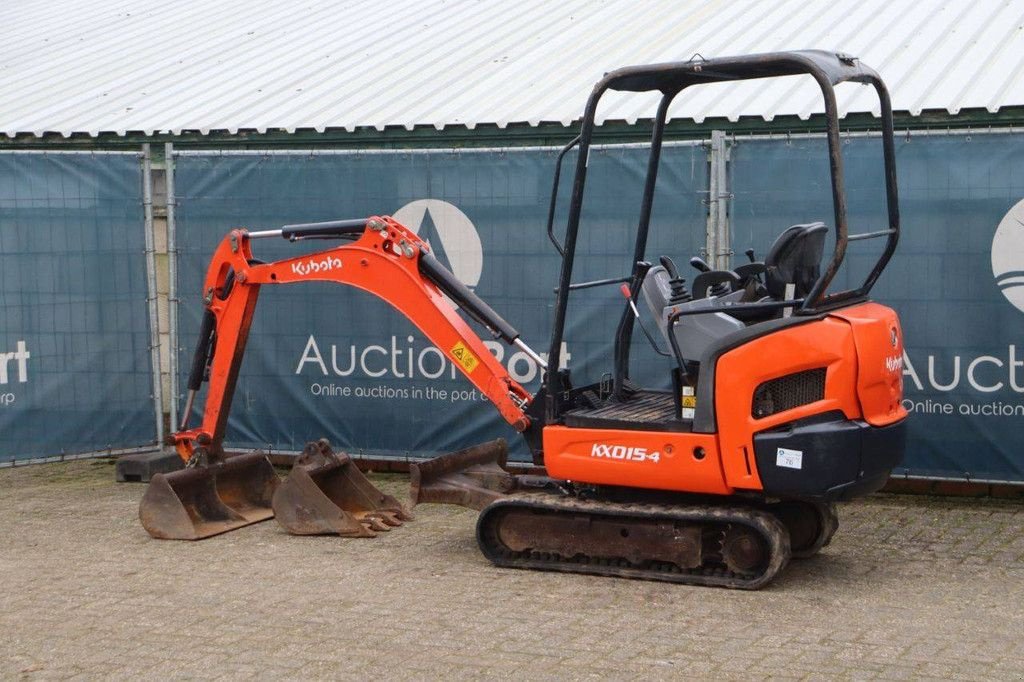 Minibagger typu Kubota KX015-4, Gebrauchtmaschine v Antwerpen (Obrázek 3)