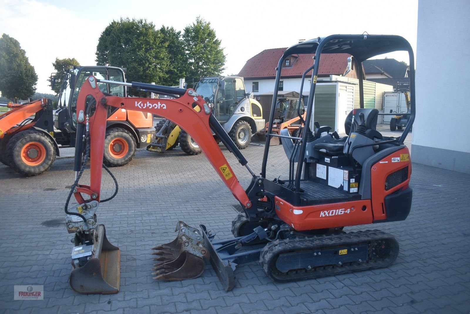 Minibagger типа Kubota KX016-4 Canopy, Gebrauchtmaschine в Putzleinsdorf (Фотография 1)
