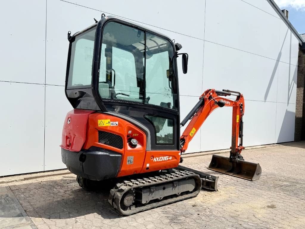 Minibagger des Typs Kubota KX016-4 - Hammer Lines / Quick Coupler, Gebrauchtmaschine in Veldhoven (Bild 5)