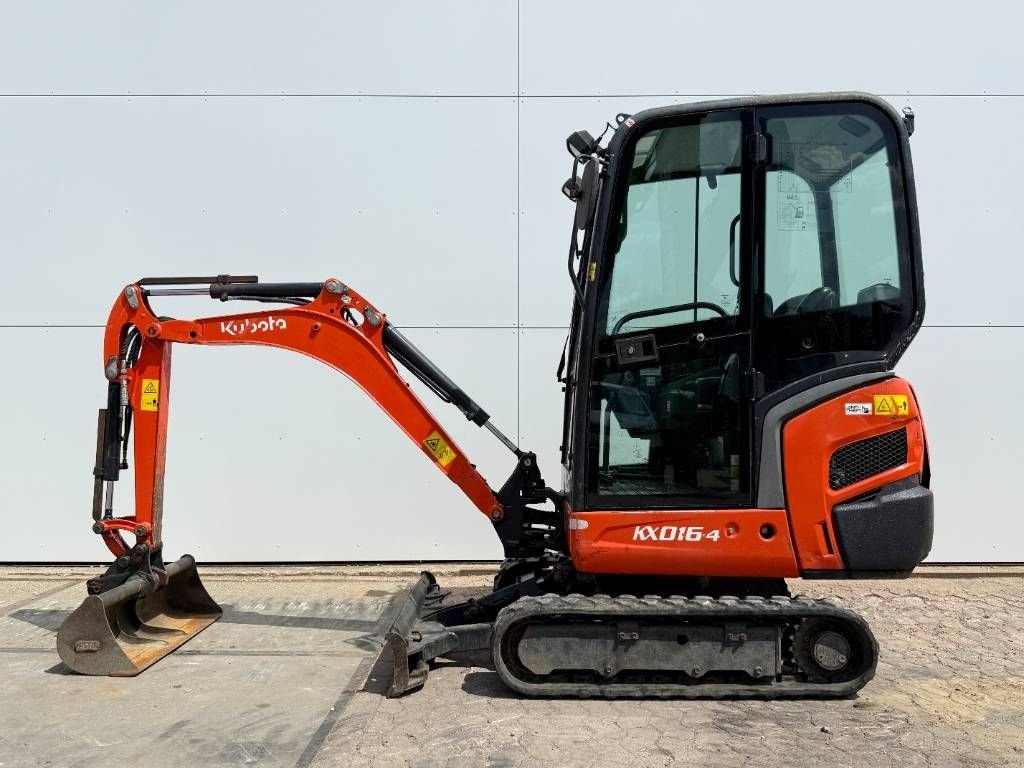 Minibagger des Typs Kubota KX016-4 - Hammer Lines / Quick Coupler, Gebrauchtmaschine in Veldhoven (Bild 1)