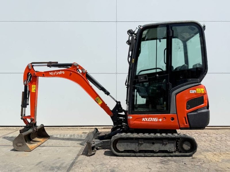 Minibagger typu Kubota KX016-4 - Hammer Lines / Quick Coupler, Gebrauchtmaschine v Veldhoven (Obrázek 1)