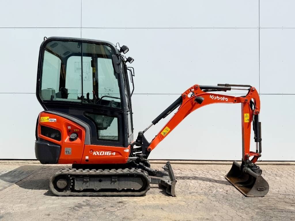 Minibagger des Typs Kubota KX016-4 - Hammer Lines / Quick Coupler, Gebrauchtmaschine in Veldhoven (Bild 7)