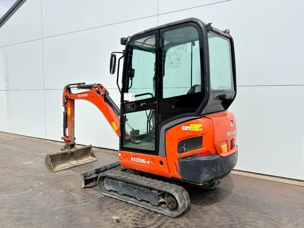 Minibagger типа Kubota KX016-4 - Hammer Lines / Quick Coupler, Gebrauchtmaschine в Veldhoven (Фотография 3)