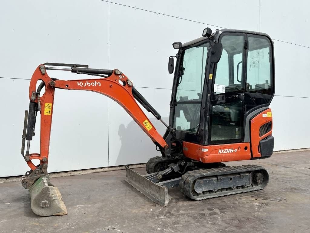 Minibagger типа Kubota KX016-4 - Hammer Lines / Quick Coupler, Gebrauchtmaschine в Veldhoven (Фотография 2)