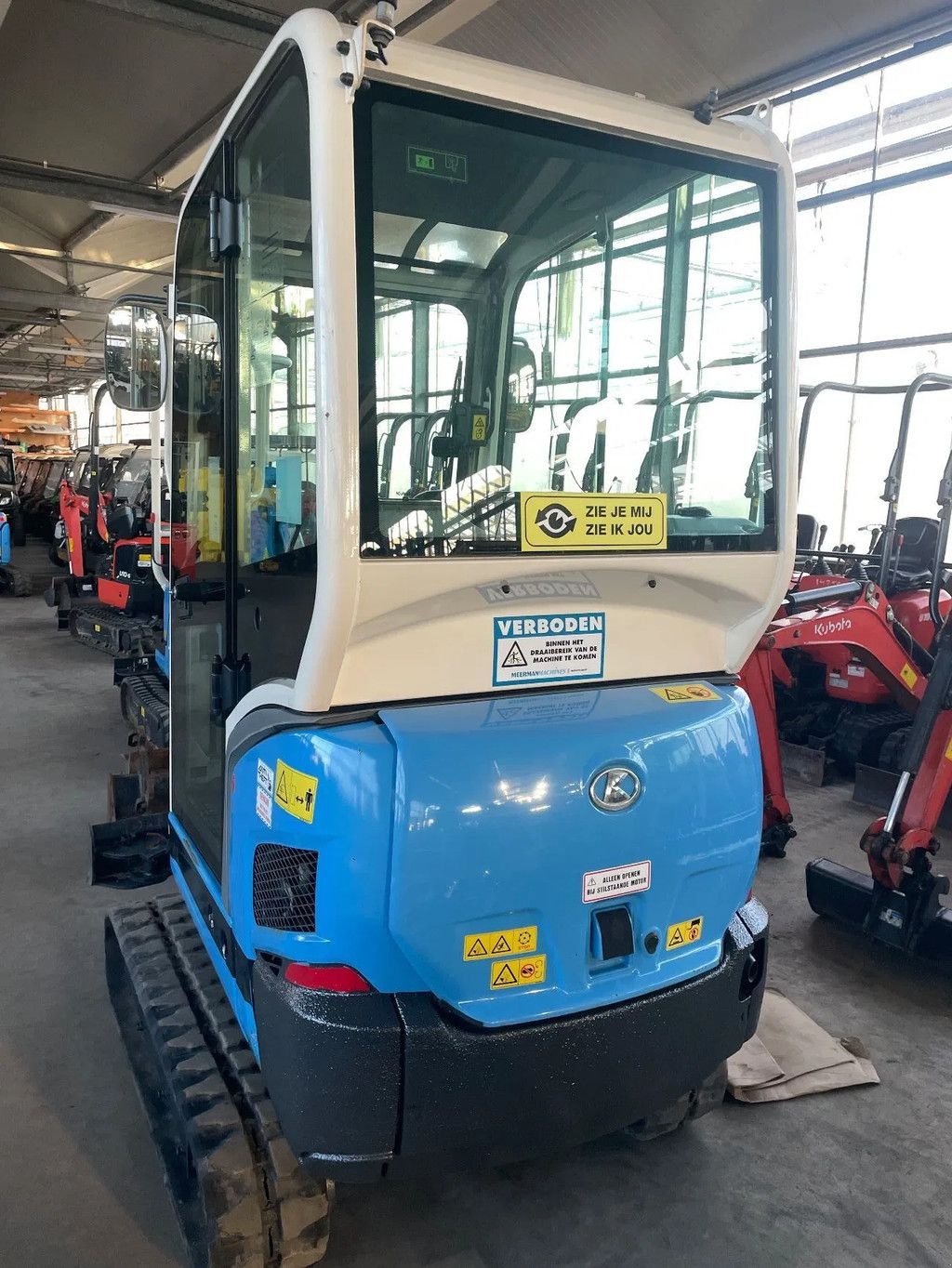 Minibagger a típus Kubota KX016-4 minigraafmachine, Gebrauchtmaschine ekkor: Kwintsheul (Kép 4)