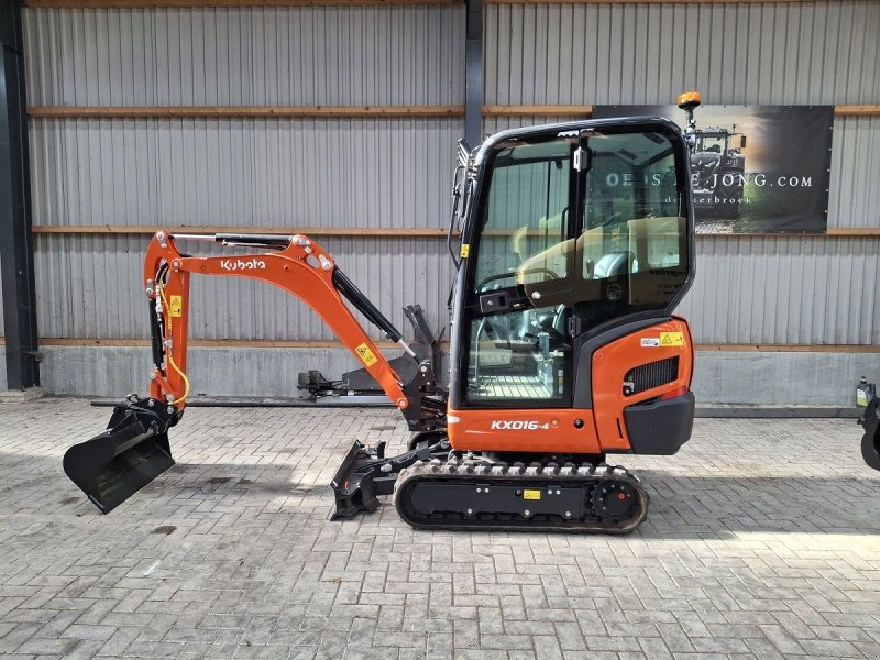 Minibagger des Typs Kubota KX016-4, Gebrauchtmaschine in Donkerbroek (Bild 1)