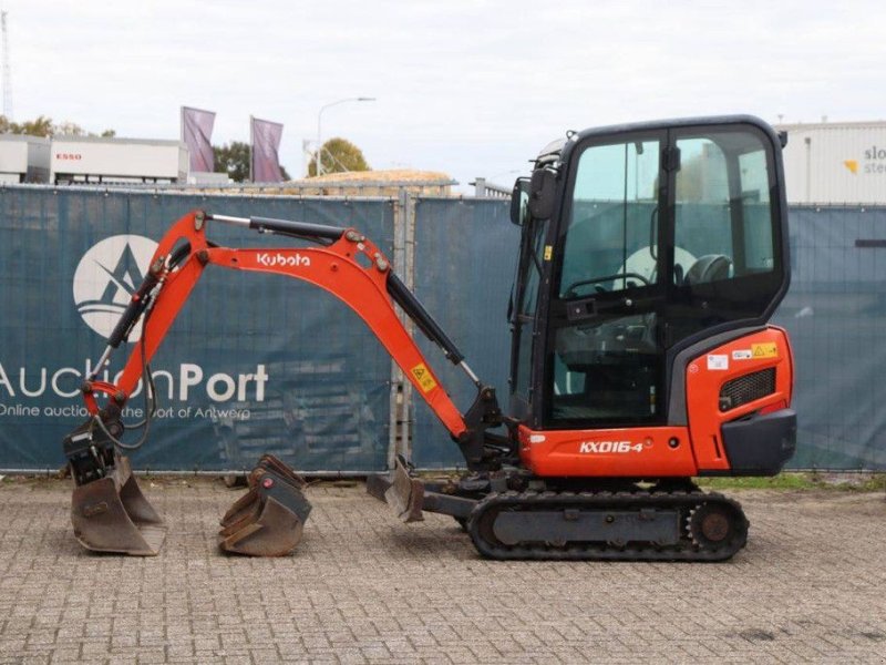 Minibagger del tipo Kubota KX016-4, Gebrauchtmaschine en Antwerpen (Imagen 1)