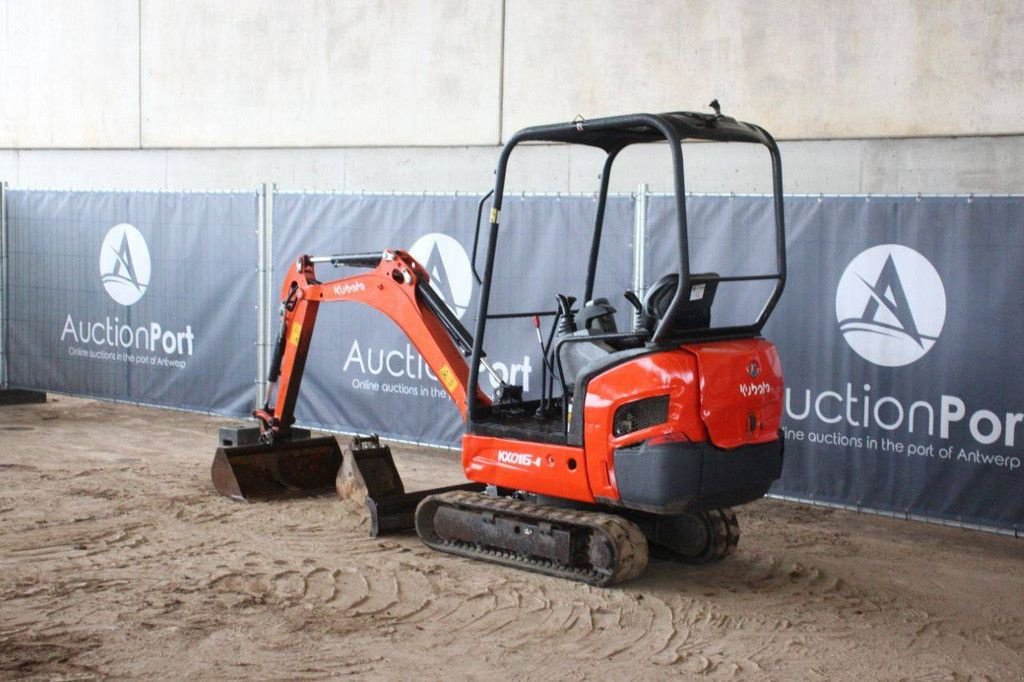 Minibagger of the type Kubota KX016-4, Gebrauchtmaschine in Antwerpen (Picture 3)