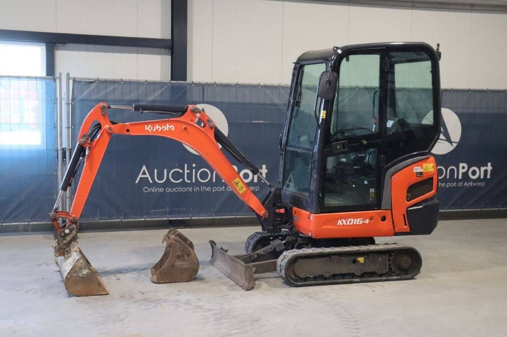 Minibagger del tipo Kubota KX016-4, Gebrauchtmaschine en Antwerpen (Imagen 1)