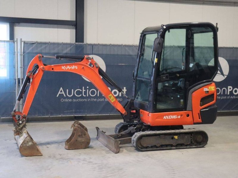 Minibagger del tipo Kubota KX016-4, Gebrauchtmaschine en Antwerpen (Imagen 1)