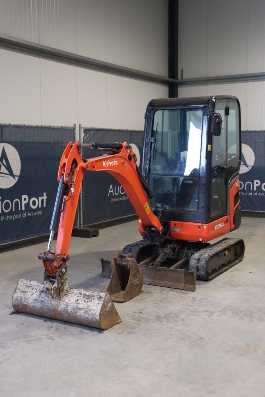Minibagger del tipo Kubota KX016-4, Gebrauchtmaschine en Antwerpen (Imagen 10)