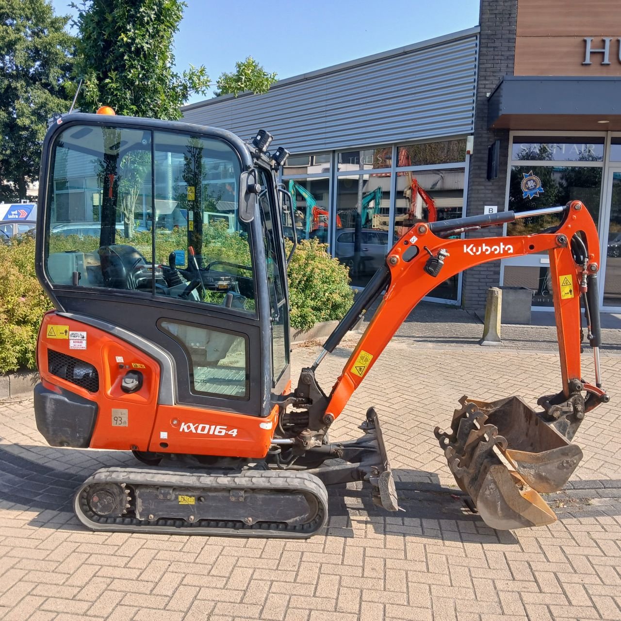 Minibagger του τύπου Kubota Kx016-4., Gebrauchtmaschine σε Alblasserdam (Φωτογραφία 3)