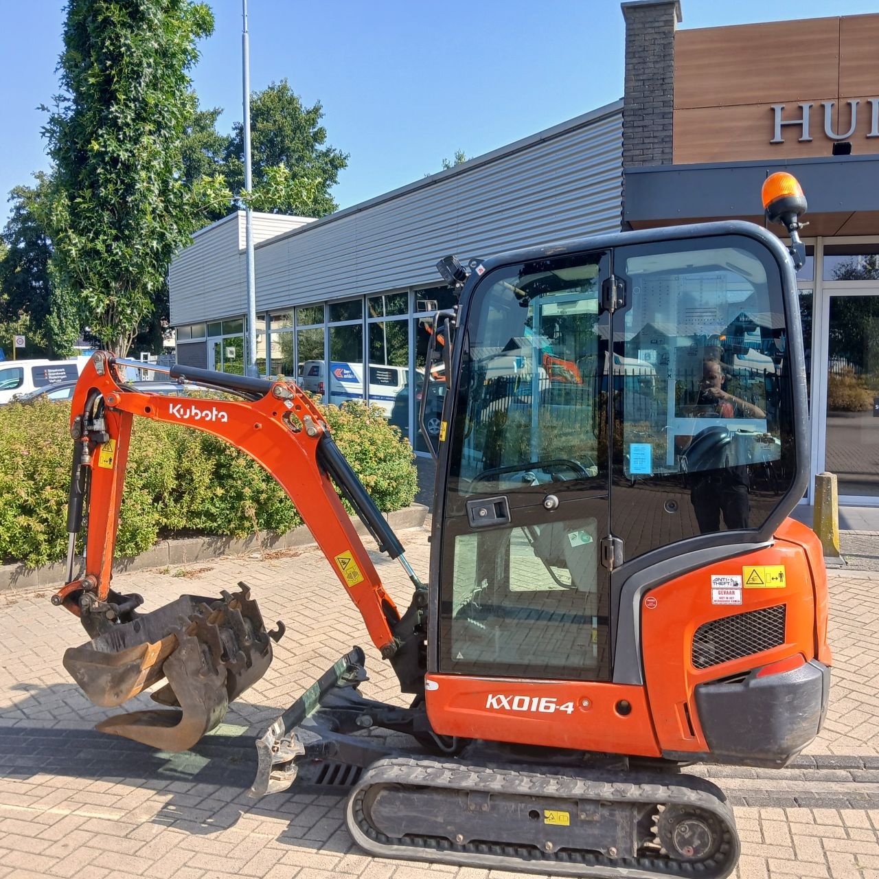 Minibagger του τύπου Kubota Kx016-4., Gebrauchtmaschine σε Alblasserdam (Φωτογραφία 1)