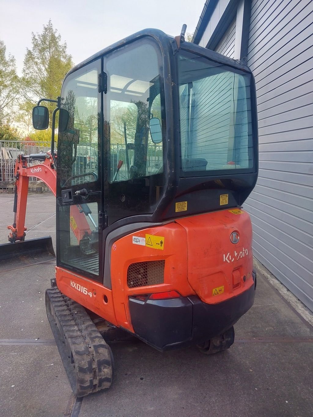 Minibagger van het type Kubota Kx016-4, Gebrauchtmaschine in Swifterbant (Foto 5)