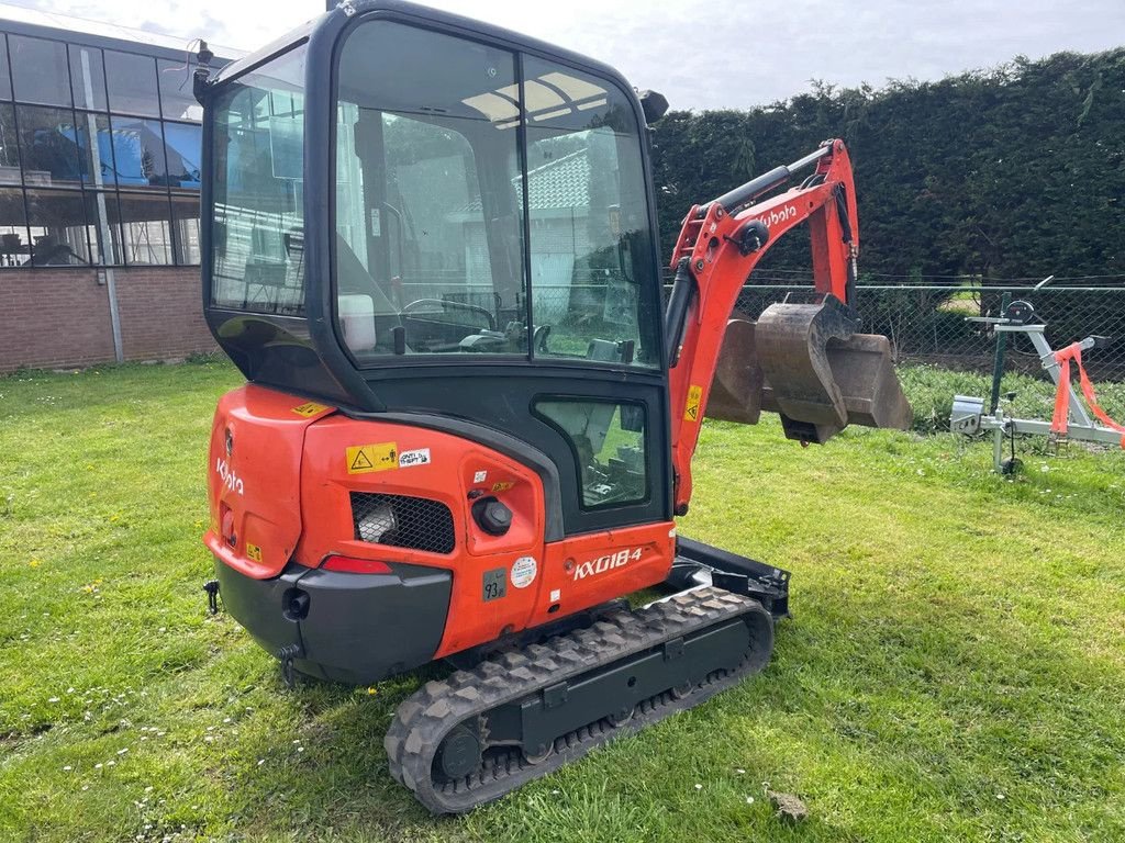 Minibagger типа Kubota KX018-4 graafmachine, Gebrauchtmaschine в Kwintsheul (Фотография 5)