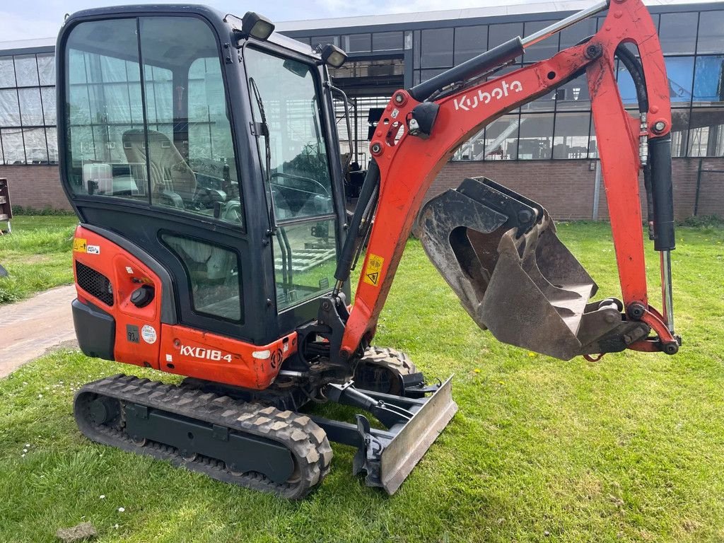 Minibagger типа Kubota KX018-4 graafmachine, Gebrauchtmaschine в Kwintsheul (Фотография 7)