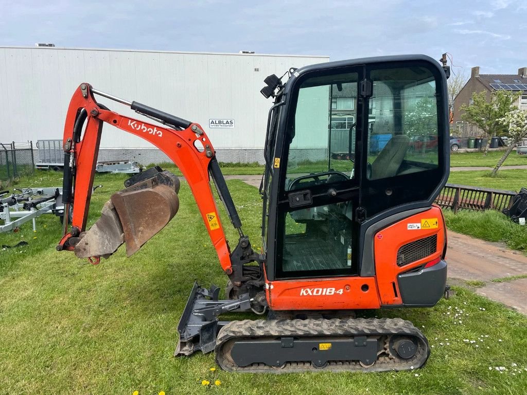 Minibagger типа Kubota KX018-4 graafmachine, Gebrauchtmaschine в Kwintsheul (Фотография 1)