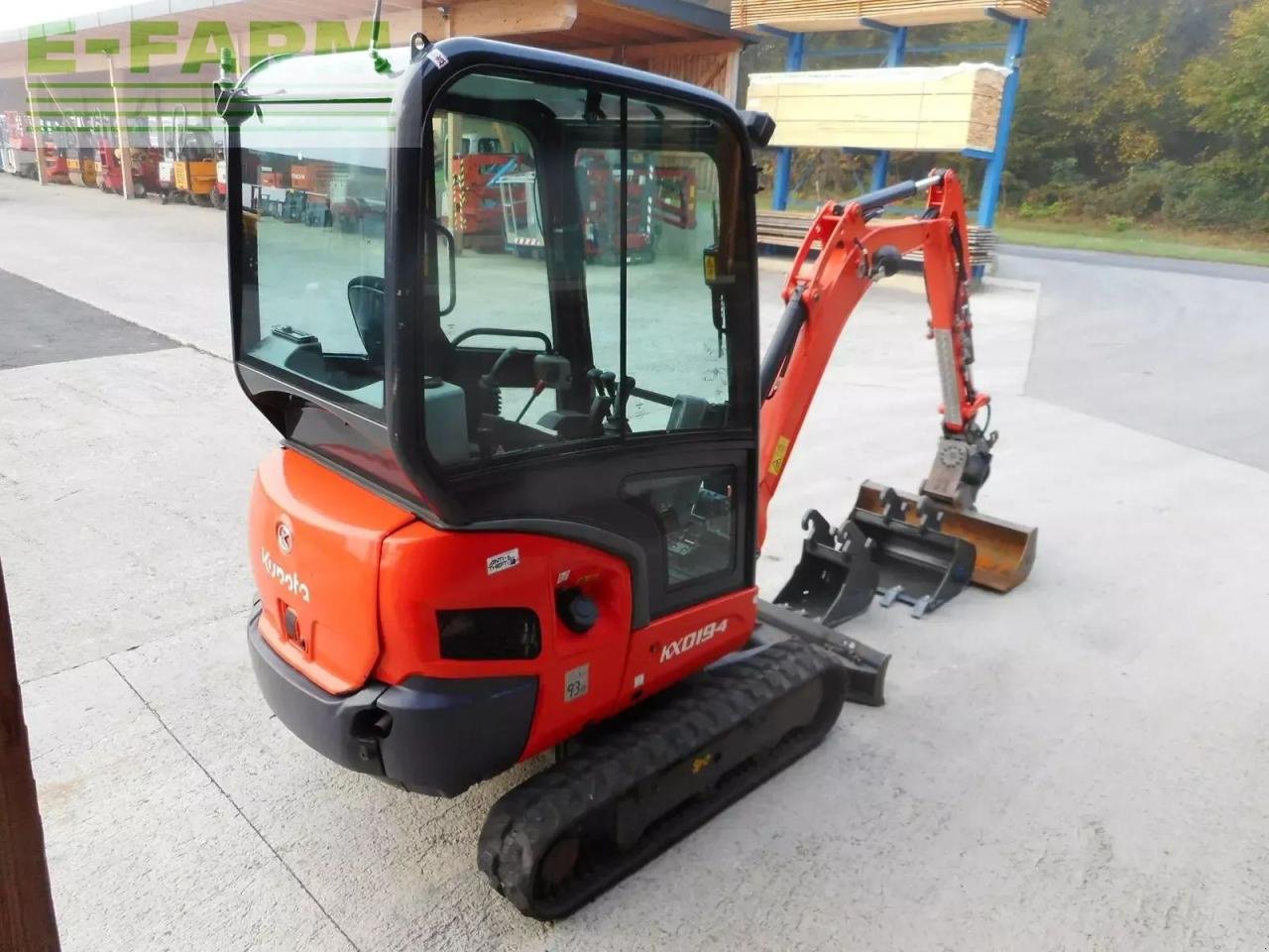 Minibagger типа Kubota kx019-4 ( 1.855kg ) powertilt + hydr. sw, Gebrauchtmaschine в ST. NIKOLAI/DR. (Фотография 4)