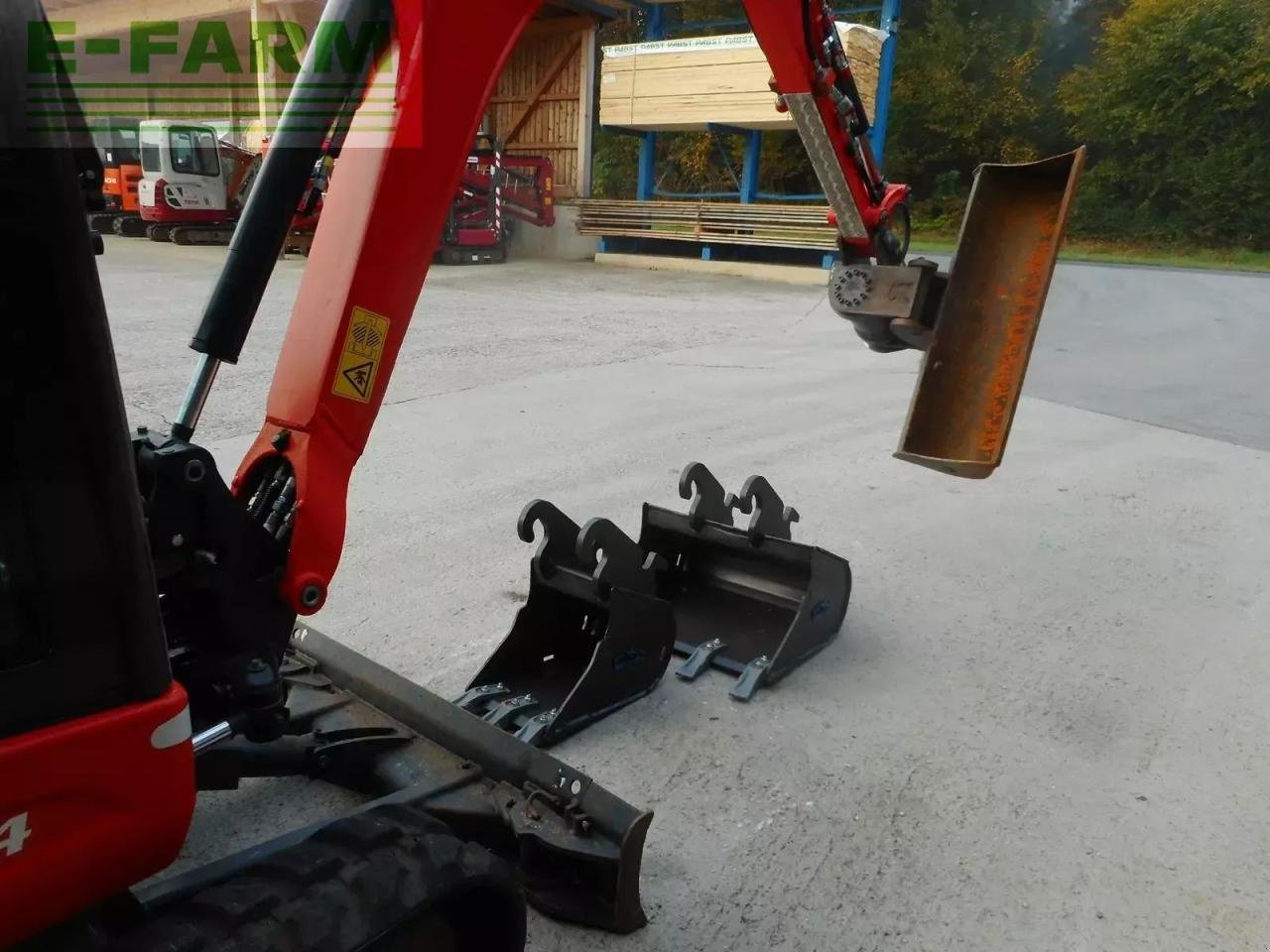 Minibagger типа Kubota kx019-4 ( 1.855kg ) powertilt + hydr. sw, Gebrauchtmaschine в ST. NIKOLAI/DR. (Фотография 17)