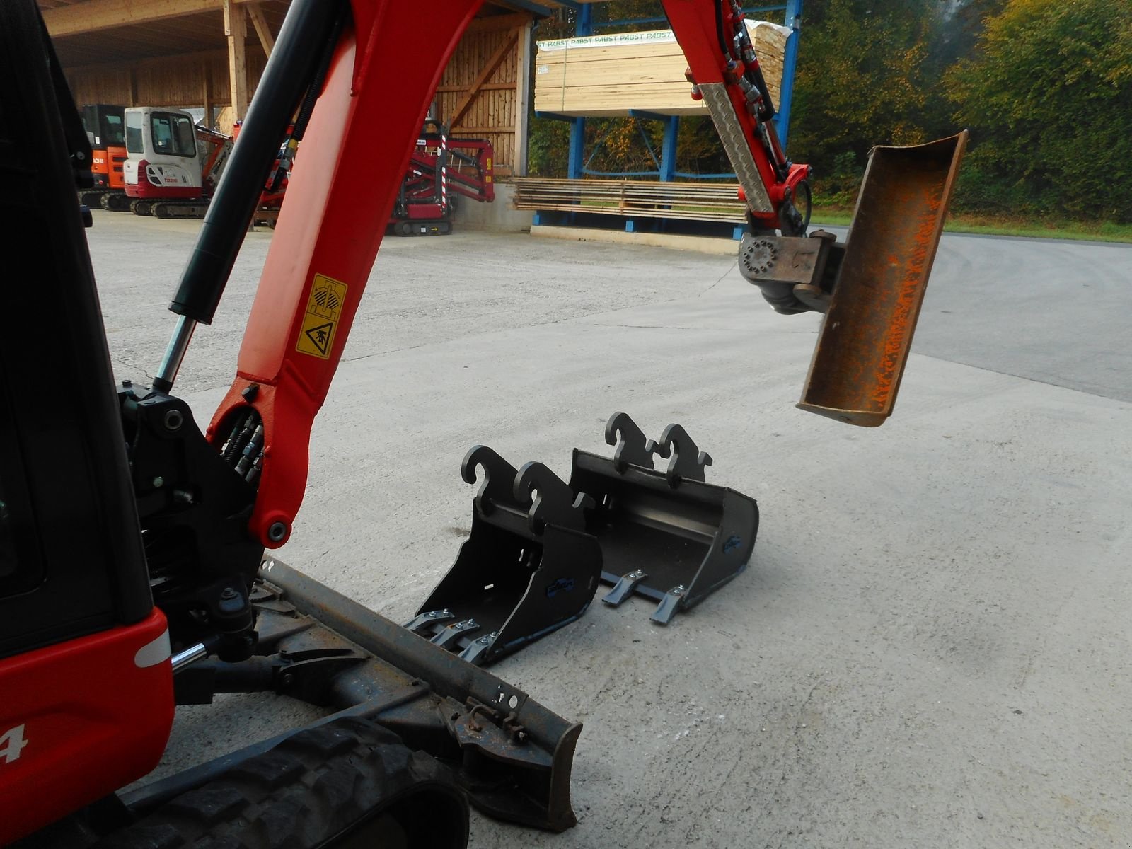 Minibagger Türe ait Kubota KX019-4 ( 1.855kg ) POWERTILT + hydr. SW, Gebrauchtmaschine içinde St. Nikolai ob Draßling (resim 17)