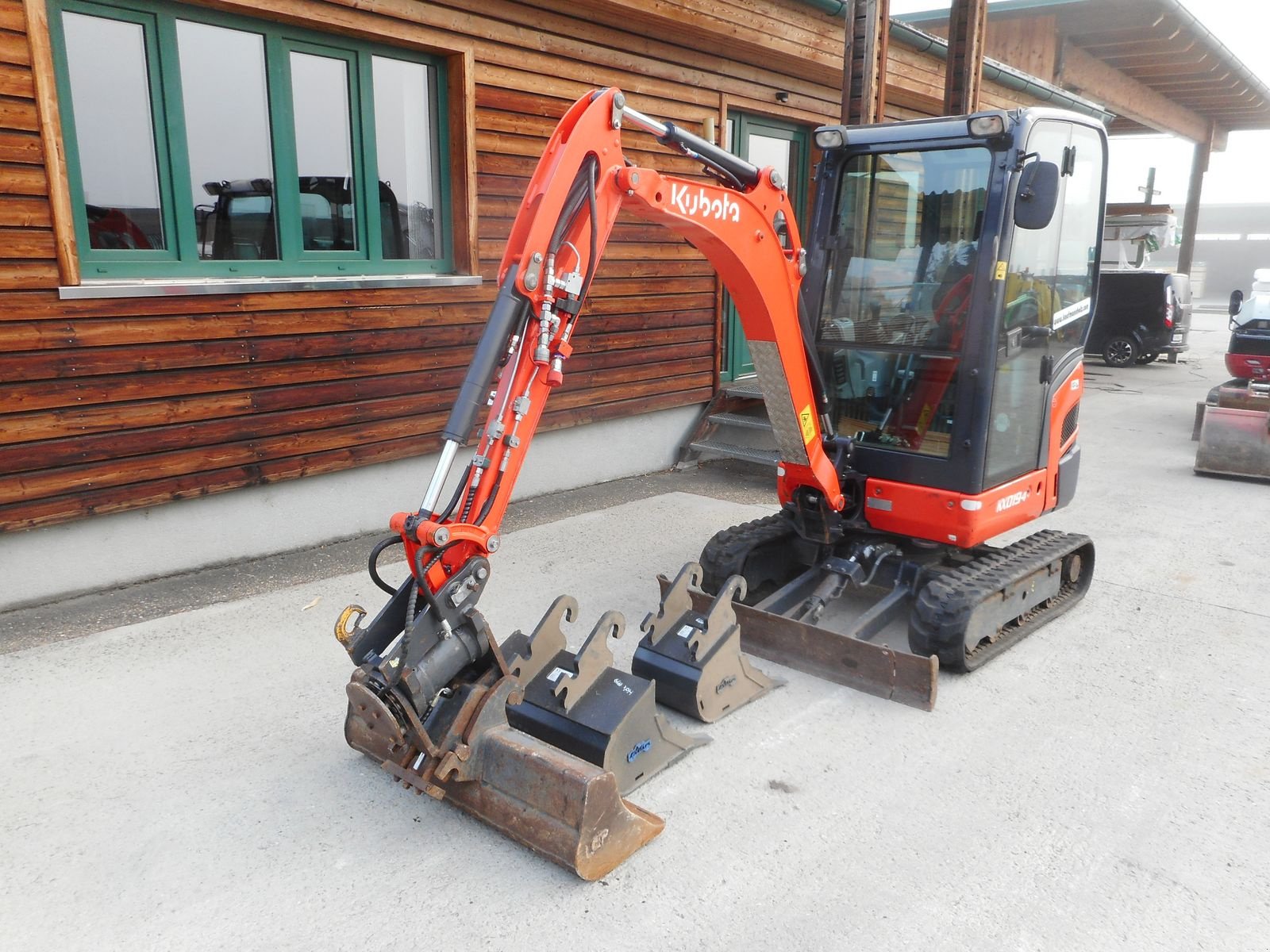 Minibagger Türe ait Kubota KX019-4 ( 1.855kg ) POWERTILT + hydr. SW, Gebrauchtmaschine içinde St. Nikolai ob Draßling (resim 2)
