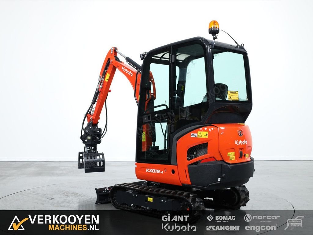 Minibagger des Typs Kubota KX019-4 Hi-Spec, Neumaschine in Vessem (Bild 4)