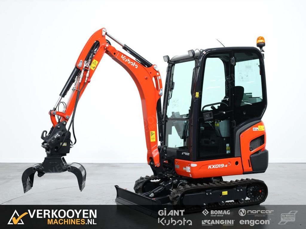 Minibagger des Typs Kubota KX019-4 Hi-Spec, Neumaschine in Vessem (Bild 1)