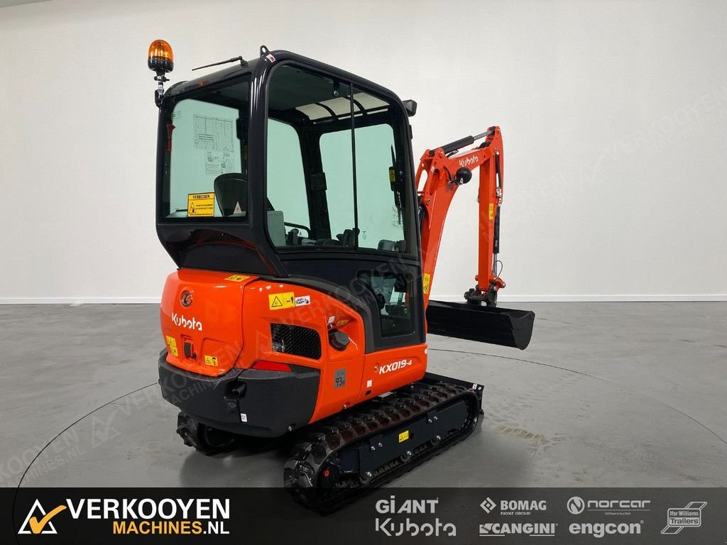 Minibagger a típus Kubota KX019-4 Minigraver VOORRAAD!, Neumaschine ekkor: Vessem (Kép 5)