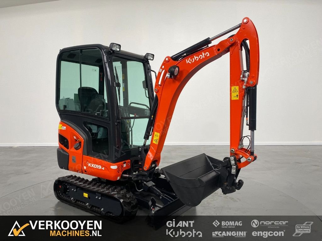 Minibagger a típus Kubota KX019-4 Minigraver VOORRAAD!, Neumaschine ekkor: Vessem (Kép 7)
