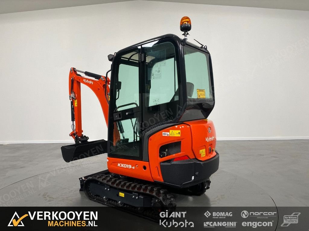 Minibagger a típus Kubota KX019-4 Minigraver VOORRAAD!, Neumaschine ekkor: Vessem (Kép 3)