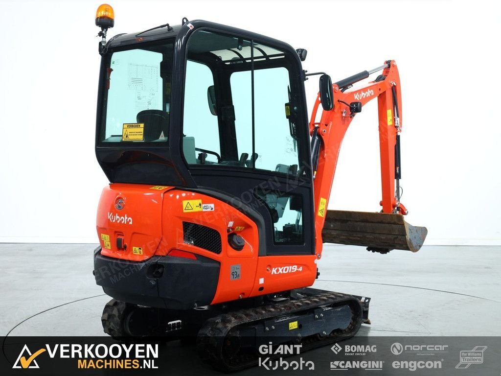 Minibagger typu Kubota KX019-4 Minigraver, Gebrauchtmaschine v Vessem (Obrázek 4)