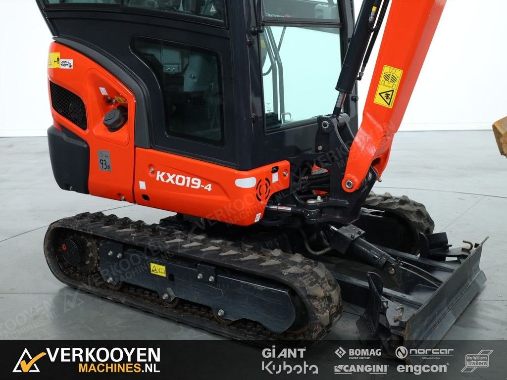 Minibagger typu Kubota KX019-4 Minigraver, Gebrauchtmaschine v Vessem (Obrázek 7)