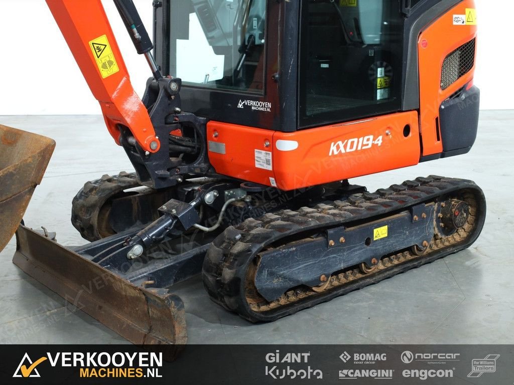Minibagger typu Kubota KX019-4, Gebrauchtmaschine v Vessem (Obrázek 11)