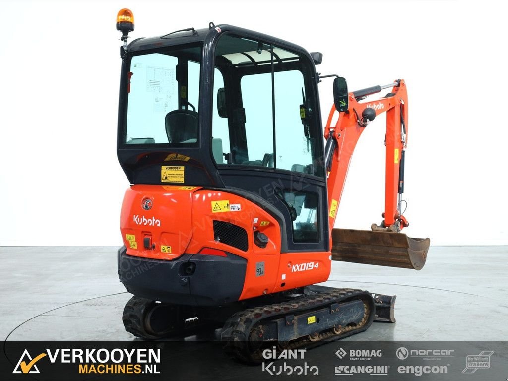 Minibagger typu Kubota KX019-4, Gebrauchtmaschine v Vessem (Obrázek 4)