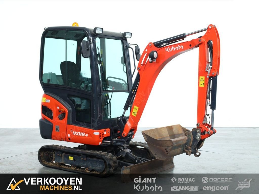 Minibagger typu Kubota KX019-4, Gebrauchtmaschine v Vessem (Obrázek 5)