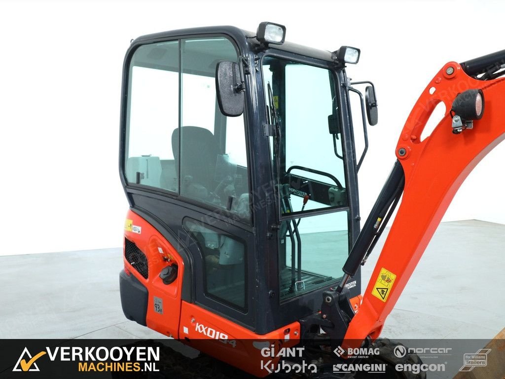 Minibagger typu Kubota KX019-4, Gebrauchtmaschine v Vessem (Obrázek 10)