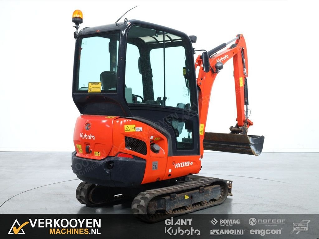 Minibagger типа Kubota KX019-4, Gebrauchtmaschine в Vessem (Фотография 4)