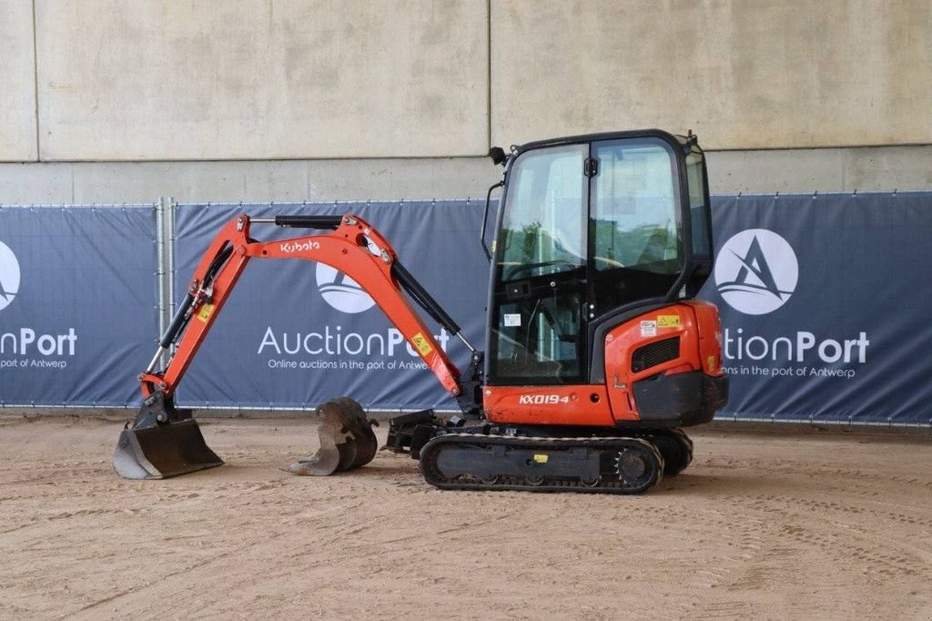 Minibagger del tipo Kubota KX019-4, Gebrauchtmaschine In Antwerpen (Immagine 3)