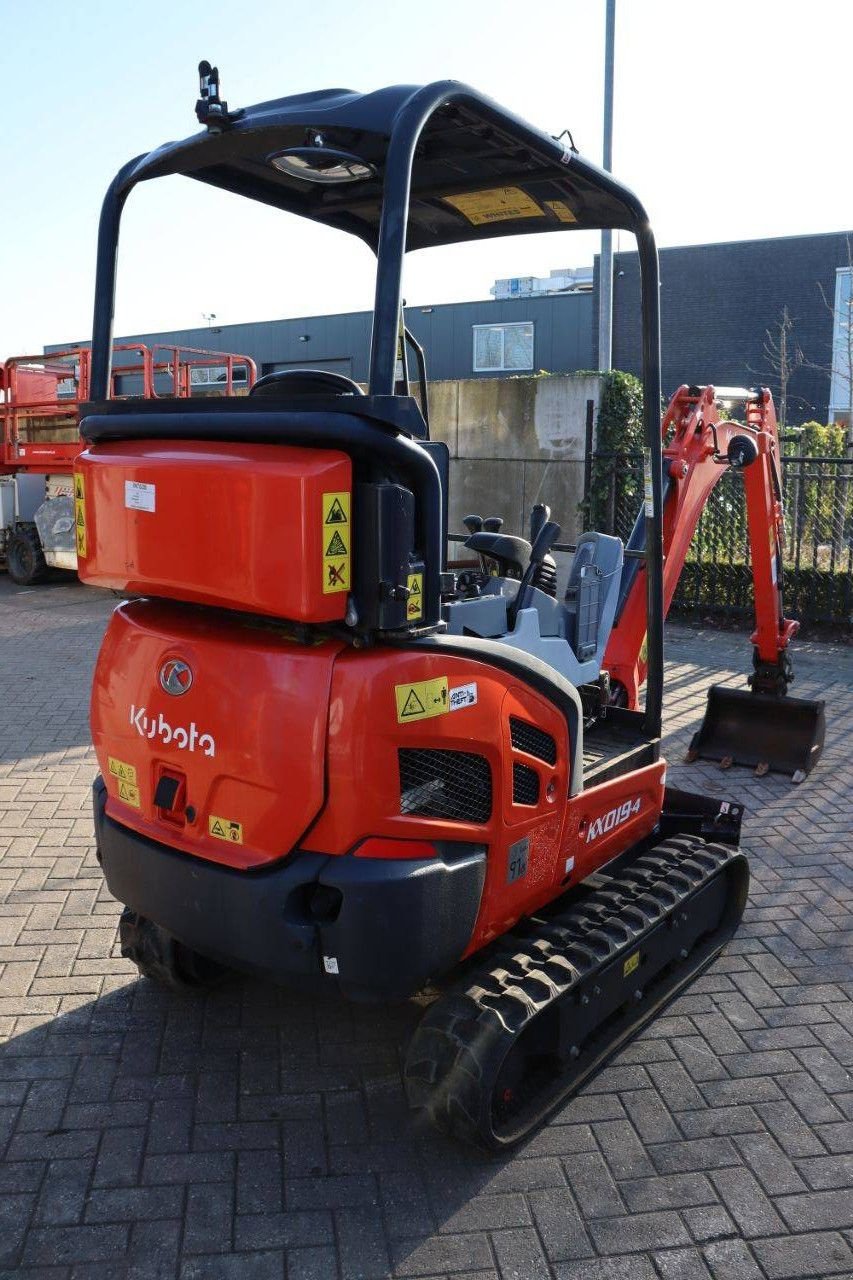 Minibagger van het type Kubota KX019-4, Gebrauchtmaschine in Antwerpen (Foto 8)