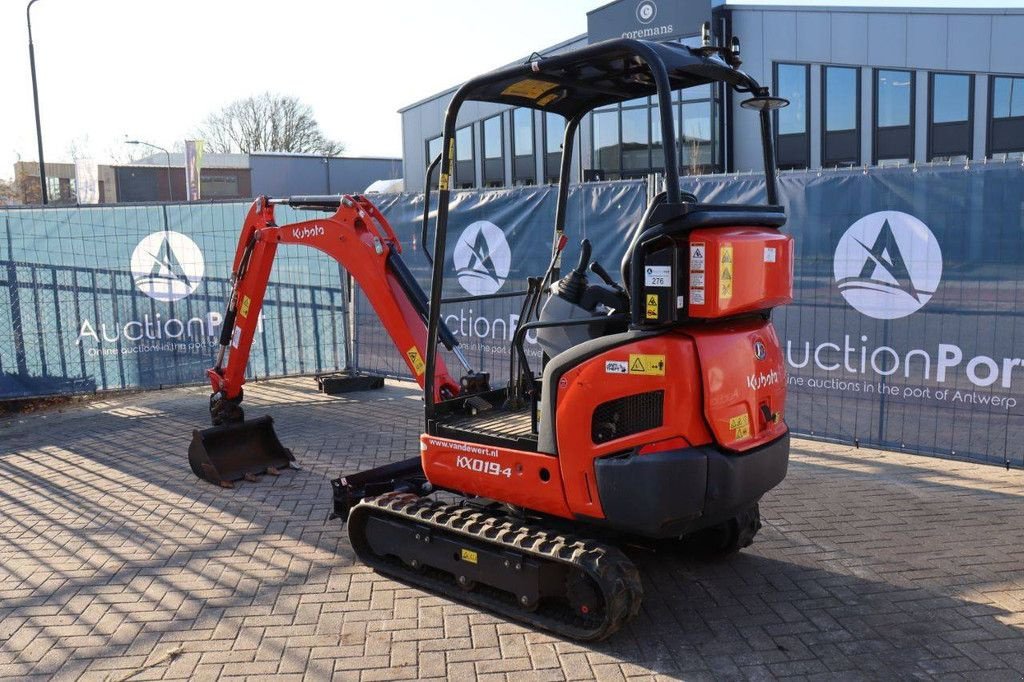 Minibagger van het type Kubota KX019-4, Gebrauchtmaschine in Antwerpen (Foto 4)