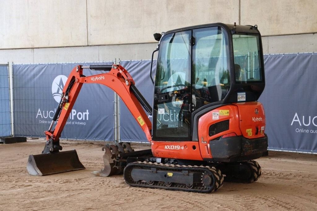 Minibagger типа Kubota KX019-4, Gebrauchtmaschine в Antwerpen (Фотография 4)