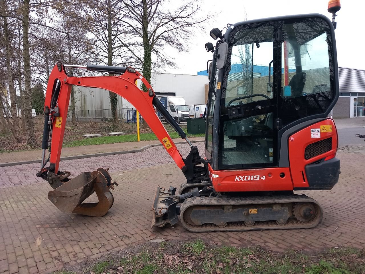 Minibagger des Typs Kubota Kx019-4., Gebrauchtmaschine in Alblasserdam (Bild 3)