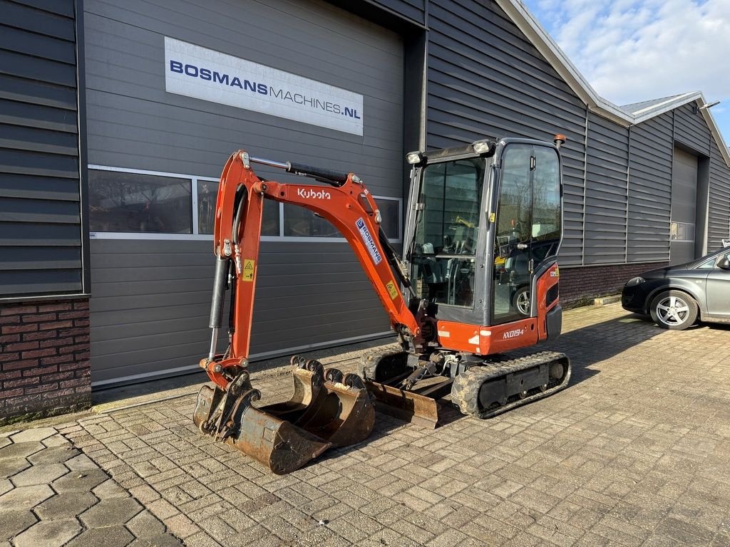 Minibagger van het type Kubota KX019 minigraver BJ 2021 1362 uur, Gebrauchtmaschine in Neer (Foto 4)